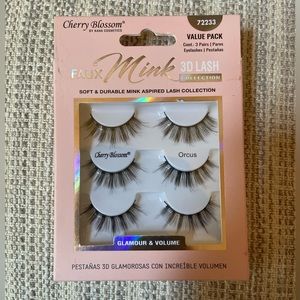 Faux Mink 3D Lashes (3 pack)